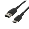 USB Kabelis - Belkin CAB002BT3MBK 3 m Juodas USB A į USB C