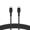 Belkin CAB011bt2MBK BOOST CHARGE™ USB-C į USB-C 2.0 silikoninis pintas 2m juodas