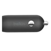 Belkin 30W USB-C, PD, PPS, juoda + kabelis USB-C