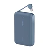 Belkin 10 000 mAh 20W įmontuotas kabelis USB-C mėlyna