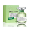 Benetton United Dreams Live Free EDT tualetinis vanduo moterims, 80 ml