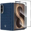 Benks Dėklas Magnetic Armor Grid Air Grand Combo (C.K.FL.SA.BE.S060) skirtas Samsung Galaxy Z Fold 8 mėlynos spalvos
