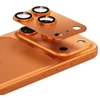 Benks Apsauginis stiklas Warrior Metal Integrated Lens Protector (C069) skirtas Apple iPhone 17 Pro (lens 3 vnt) oranžinės spalvos