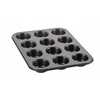 Berretti Triton Torta 12 bandelių skardelės Juoda Non-Stick 35 cm