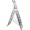 Besk Aliuminio kopėčios 3x14 pakopų (1,4 mm)