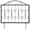 Besk Decorative fence 60x60cm, juodas