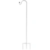 Besk Žibintų laikiklis metalinis 120cm, baltas