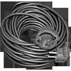 Besk Prailginimo laidas 30m 3x1,0mm² juodas