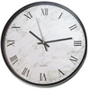 Besk Sieninis laikrodis 30cm Baltas