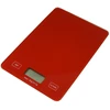 Virtuvinės svarstyklės Besk Svari virtuves digitālie 5kg sarkani