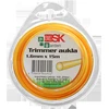 Besk Trimmerio aukla 1.6mm x 15m Apvali