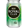 Bezalkoholisks dzēriens ROYAL CLUB Ginger Ale, bundžā, 0.33l (DEP)