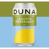 Bezalkoholisks dzirkstošs dzēriens DUNA Lemon Peppermint, bundžā, 0.33l (DEP)