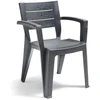 Bica Garden chair Emma juodas