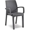 Bica Garden chair Verona Armchair juodas
