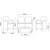 Bica Sodo baldų komplektas Set Lido 2 Storage beige