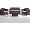 Lauko baldų komplektas Mobilier Gradina Si Terasa Bica Set Nebraska 2, Canapea 2 Locuri, 2 Fotolii, Masuta Cu Depozitare, Perne Incluse 9067.3