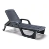 Bica Sun lounger Nilo pilkas