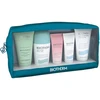 Set Biotherm: Biotherm Hydrating Body Milk, 50 ml + Biosource Eliminates Impurities Cleansing Foam, 50 ml + Deo Pure Soothing Dezodorantas Roll-On For Women, 50 ml + Biomains Hydrating Hand Kreminis Jasmine, 20 ml + Aquasource Cica Nutri Soothing Kreminis For Face