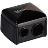 Black Up Juodas Up Juodas Up Eye Pieštukas Sharpener Juodas