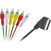 Blackmoon Cabletech EURO kabeliai - 6 x RCA 1.2 m