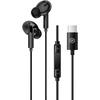 Blavec ausinės to ear BHS-01 su mikrofonu Type C (DAC) (BHS01-B) juodos spalvos
