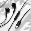 Blavec ausinės to ear BHS-02 su mikrofonu Type C (DAC) (BHS02-B) juodos spalvos