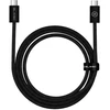 Blavec kabelis Candy braided – Type C į Type C – PD 60W 3A 3 metrai (CCA-CC3B30) juodos spalvos