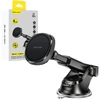 Blavec Car holder BHC-06A 15W magnetic with induction charging and active cooling to windshield and dashboard (BHC06A-MWIB) juodas