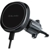 Blavec Car holder BHC-06B 15W magnetic with induction charging and active cooling to air vent (BHC06B-MAVIB) juodas