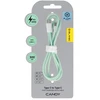 Blavec kabelis Candy braided – Type C į Type C – PD 60W 3A 3 metrai (CCA-CC3GN30) žalios spalvos