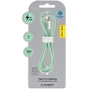 Blavec kabelis Candy braided – Type C į Lightning – PD 20W 2,4A 3 metrai (CCA-CL24GN30) žalios spalvos