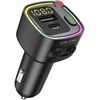 Blavec FM moduliatorius Flash TR-02 MP3, Bluetooth - USB + Type C - PD 30W (TFMFTR02-B) juodos spalvos