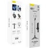 Blavec Asmenukių lazda Aliuminio Fusion P07 Magsafe tripod + nuotoliniu valdymu + 2 lamps 1,4 metres (SSFP07-MTR2LB14) juodos spalvos