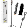 Blavec Selfie Stick Aliuminio Fusion P-12 Magsafe Auto pop tripod + remote control 1,60 metres (SSFP12-MTRAPB160) juodas