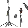 Blavec Selfie Stick Aliuminio Move AI Q-01 Auto pop tripod + remote control 1,80 metres (SSAQ01-APTRB180) juodas