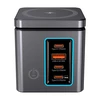 „Blitzwolf BW-i113 GaN“, USB-A, 3xUSB-C, 105W tinklo įkroviklis