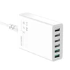 Blitzwolf BW-S15 įkroviklis 6x USB, QC 3.0, 60 W (baltas)