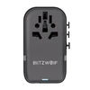 „Blitzwolf BW-TA2 5-in-1“ kelioninis adapteris su 2 USB PD + 2 C QC + C GaN 100W