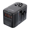 „Blitzwolf BW-TA2 5-in-1“ kelioninis adapteris su 2 USB PD + 2 C QC + C GaN 100W