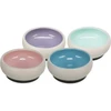 Trixie Bowl, katėms, keramikos, 1 l / O 17 cm, su gumos pagrindu, įvairių spalvų