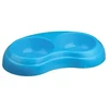 Trixie Plastikiniai dubenys, sunkūs 2 × 0,2 l / skersmuo 10 cm