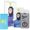 Blueo 5D Mr. Monkey Glass - skirtas Samsung Galaxy S25 Edge juodas (Strong Privacy)