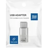 BlueStar Adapteris Micro USB to Type C Blue Star - baltas