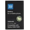 BlueStar Nokia 1208 / 1200 / C1 / 1616 / 1800 baterija, 1100 mAh, mėlyna žvaigždė