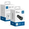 BlueStar Įkroviklis automobilinis Blue Star (1xUSB; 1xUSB-C; QC 3.0; 25W) juodas