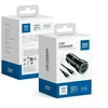 BlueStar Įkroviklis automobilinis Blue Star (1xUSB-C; QC 3.0; 30W) + laidas "USB-C(Type-C) to USB-C(Type-C)" juodas