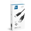 BlueStar USB A į USB C laidas Blue Star Lite 3A 1,2 m juodas
