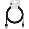 BlueStar USB A į USB C laidas Blue Star 3A 60W ECO 1 m PJ68-25-3 juodas