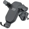 BlueStar Gravity car phone holder Blue Star Triangular air vent juodas